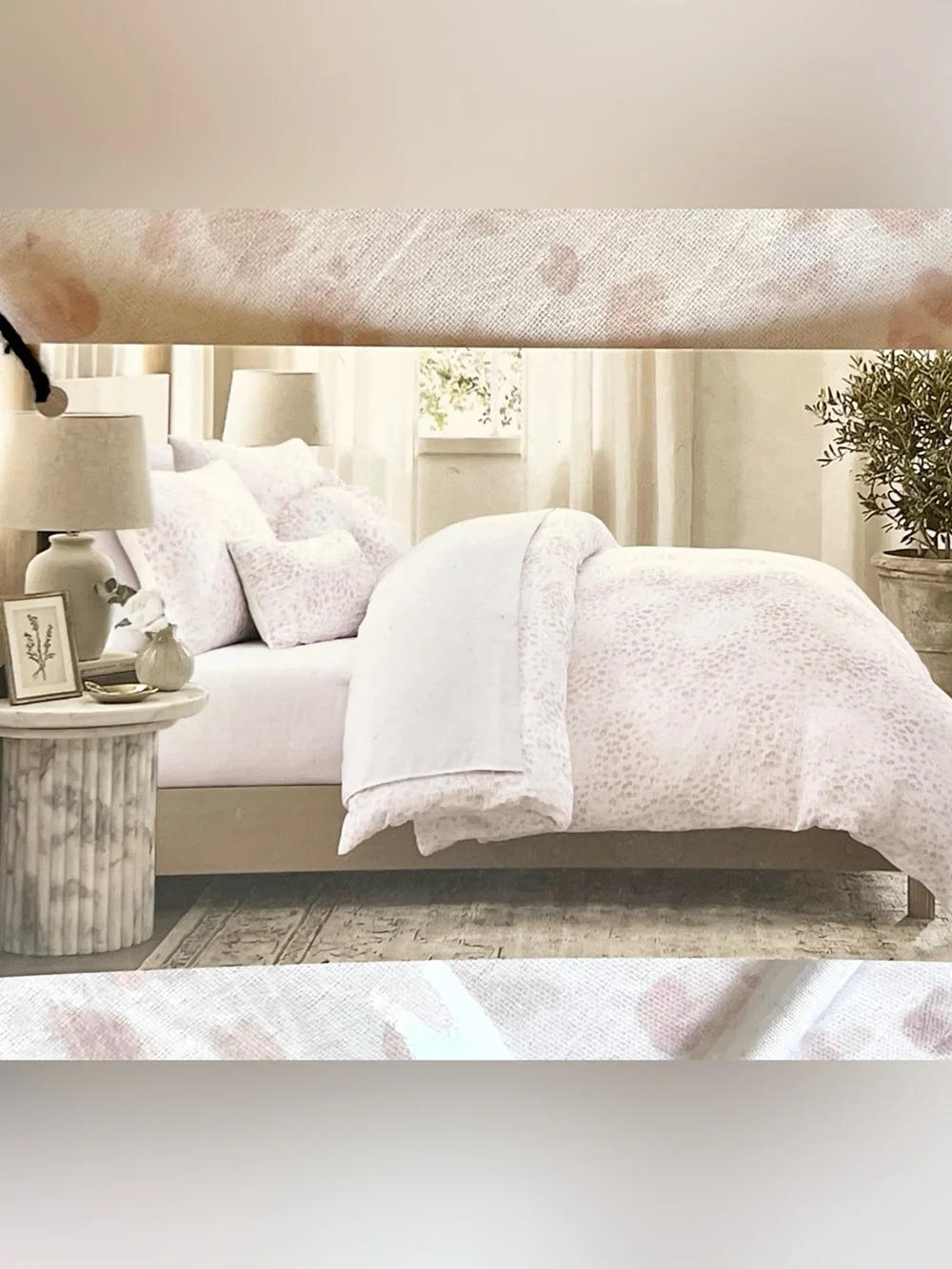 💕NWT Pink Leopard Rachel Zoe 9-Piece Queen Bedding Set - Sheets included